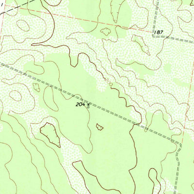 United States Geological Survey Mcallen Ranch, TX (1972, 24000-Scale) digital map