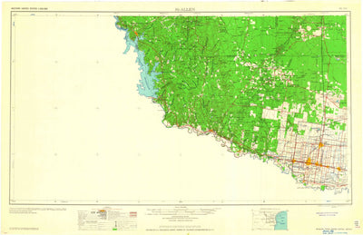 United States Geological Survey Mcallen, TX (1962, 250000-Scale) digital map