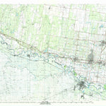 United States Geological Survey Mcallen, TX (1992, 100000-Scale) digital map