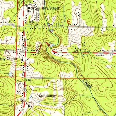 United States Geological Survey Mcalmont, AR (1954, 24000-Scale) digital map