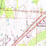 United States Geological Survey Mcalmont, AR (1961, 24000-Scale) digital map