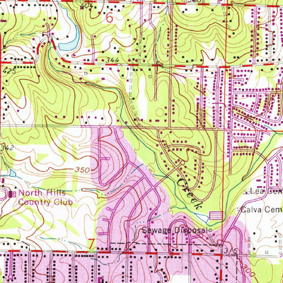 United States Geological Survey Mcalmont, AR (1961, 24000-Scale) digital map