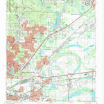 United States Geological Survey Mcalmont, AR (1986, 24000-Scale) digital map