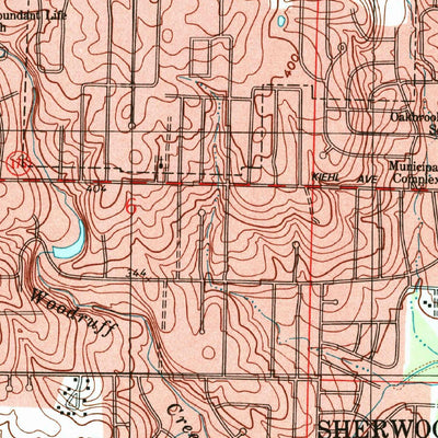 United States Geological Survey Mcalmont, AR (1994, 24000-Scale) digital map