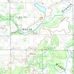 United States Geological Survey Mcbain, MI (1983, 25000-Scale) digital map