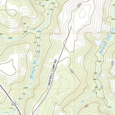 United States Geological Survey McBean, GA (2020, 24000-Scale) digital map