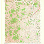 United States Geological Survey Mcbrayer, KY (1967, 24000-Scale) digital map