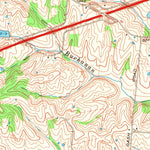 United States Geological Survey Mcbrayer, KY (1967, 24000-Scale) digital map