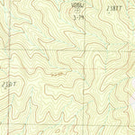 United States Geological Survey Mcbrides Sheep Well, NV (1982, 24000-Scale) digital map