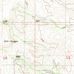 United States Geological Survey Mccabe East, MT (1983, 24000-Scale) digital map