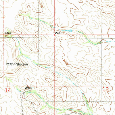 United States Geological Survey Mccabe East, MT (1983, 24000-Scale) digital map