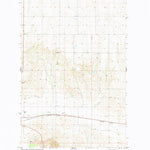 United States Geological Survey Mccabe West, MT (1983, 24000-Scale) digital map