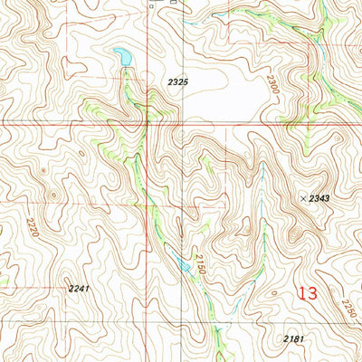 United States Geological Survey Mccabe West, MT (1983, 24000-Scale) digital map