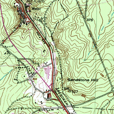 United States Geological Survey Mccain, NC (1948, 24000-Scale) digital map