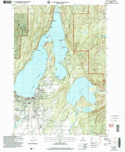 United States Geological Survey Mccall, ID (2004, 24000-Scale) digital map