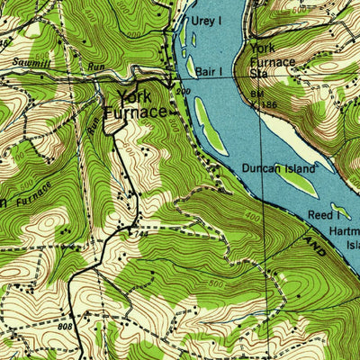 United States Geological Survey Mccalls Ferry, PA (1943, 62500-Scale) digital map