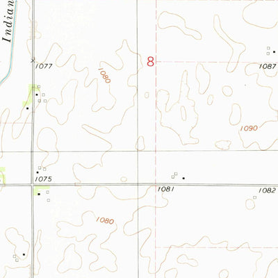United States Geological Survey Mccallsburg, IA (1975, 24000-Scale) digital map