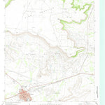 United States Geological Survey Mccamey North, TX (1972, 24000-Scale) digital map
