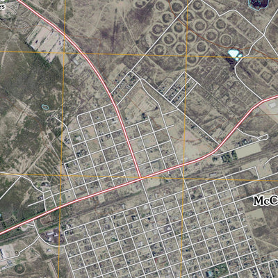 United States Geological Survey Mccamey North, TX (2010, 24000-Scale) digital map