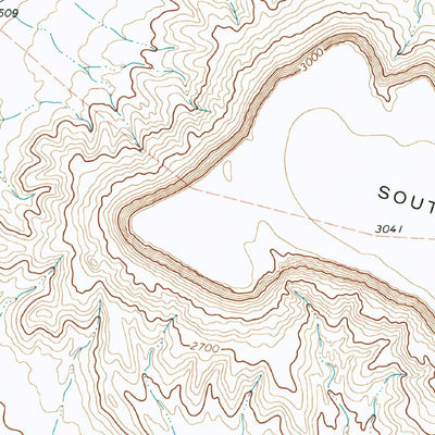 United States Geological Survey Mccamey South, TX (1972, 24000-Scale) digital map