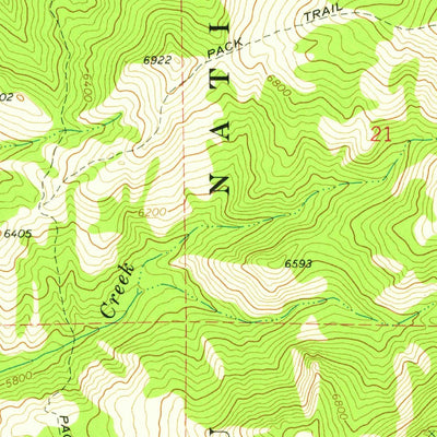 United States Geological Survey Mccammon, ID (1968, 24000-Scale) digital map