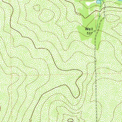 United States Geological Survey Mccampbell Ranch, TX (1972, 24000-Scale) digital map