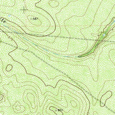 United States Geological Survey Mccampbell Ranch, TX (1972, 24000-Scale) digital map