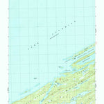 United States Geological Survey Mccargoe Cove, MI (1985, 24000-Scale) digital map