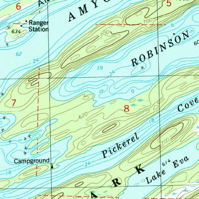United States Geological Survey Mccargoe Cove, MI (1985, 24000-Scale) digital map