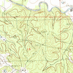 United States Geological Survey Mccarley, MS (1983, 24000-Scale) digital map
