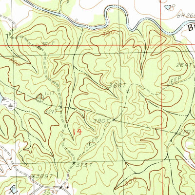 United States Geological Survey Mccarley, MS (1983, 24000-Scale) digital map