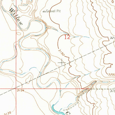 United States Geological Survey Mccarters Lake, MT (1962, 24000-Scale) digital map