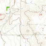 United States Geological Survey Mccarters Lake SE, MT (1962, 24000-Scale) digital map