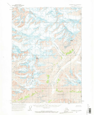 United States Geological Survey Mccarthy A-1, AK (1959, 63360-Scale) digital map