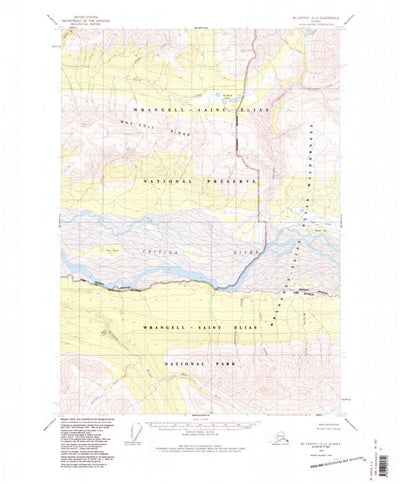 United States Geological Survey Mccarthy A-4, AK (1959, 63360-Scale) digital map