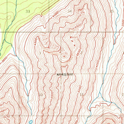 United States Geological Survey Mccarthy A-7, AK (1959, 63360-Scale) digital map