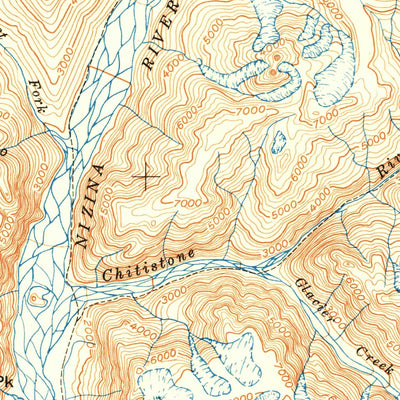 United States Geological Survey Mccarthy, AK (1951, 250000-Scale) digital map