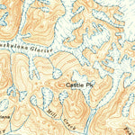 United States Geological Survey Mccarthy, AK (1951, 250000-Scale) digital map