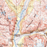 United States Geological Survey Mccarthy, AK (1960, 250000-Scale) digital map
