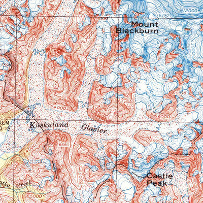 United States Geological Survey Mccarthy, AK (1960, 250000-Scale) digital map