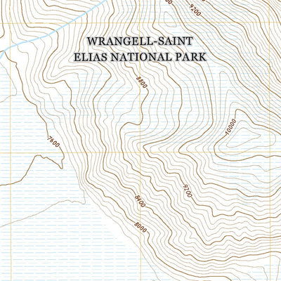 United States Geological Survey McCarthy B-1 NW, AK (2017, 25000-Scale) digital map