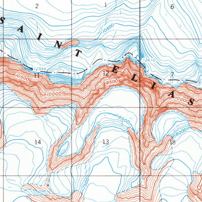 United States Geological Survey Mccarthy B-2, AK (1959, 63360-Scale) digital map
