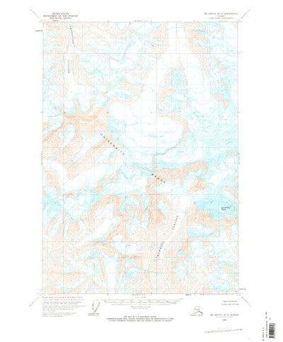 United States Geological Survey Mccarthy B-3, AK (1959, 63360-Scale) digital map
