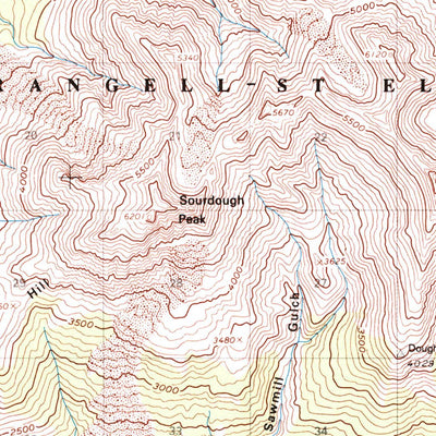 United States Geological Survey Mccarthy B-5, AK (1959, 63360-Scale) digital map