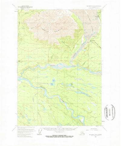 United States Geological Survey Mccarthy B-6, AK (1959, 63360-Scale) digital map