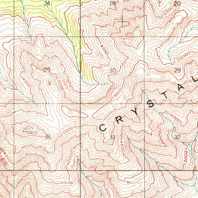 United States Geological Survey Mccarthy B-7, AK (1959, 63360-Scale) digital map
