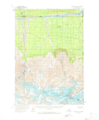 United States Geological Survey Mccarthy C-1, AK (1959, 63360-Scale) digital map