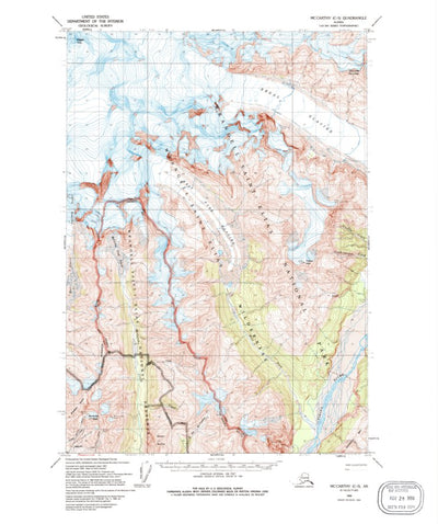 United States Geological Survey Mccarthy C-5, AK (1959, 63360-Scale) digital map