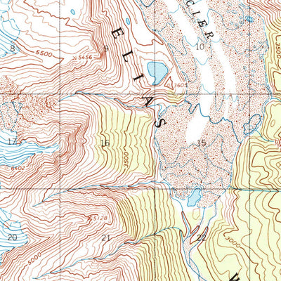 United States Geological Survey Mccarthy C-5, AK (1959, 63360-Scale) digital map