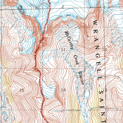 United States Geological Survey Mccarthy C-5, AK (1993, 63360-Scale) digital map